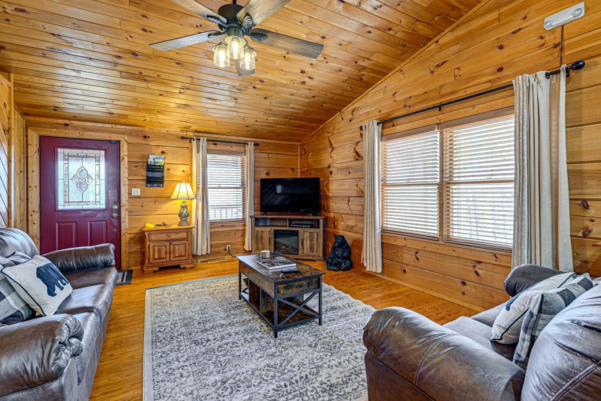 Bryson City Cabin With Hot Tub, Views And Pool Table! Esterno foto
