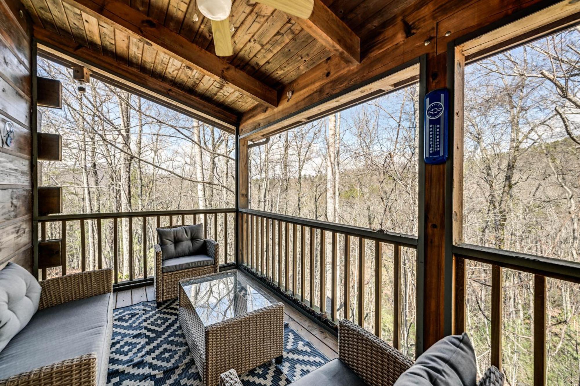 Bryson City Cabin With Hot Tub, Views And Pool Table! Esterno foto