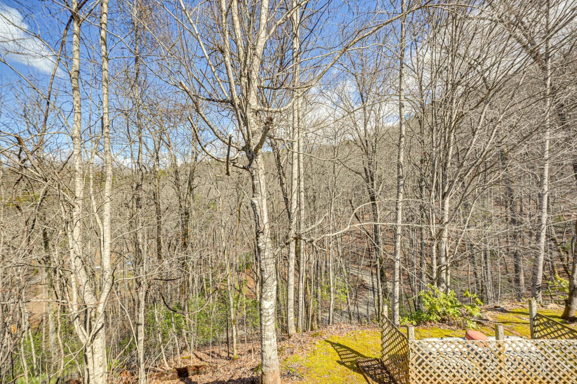 Bryson City Cabin With Hot Tub, Views And Pool Table! Esterno foto